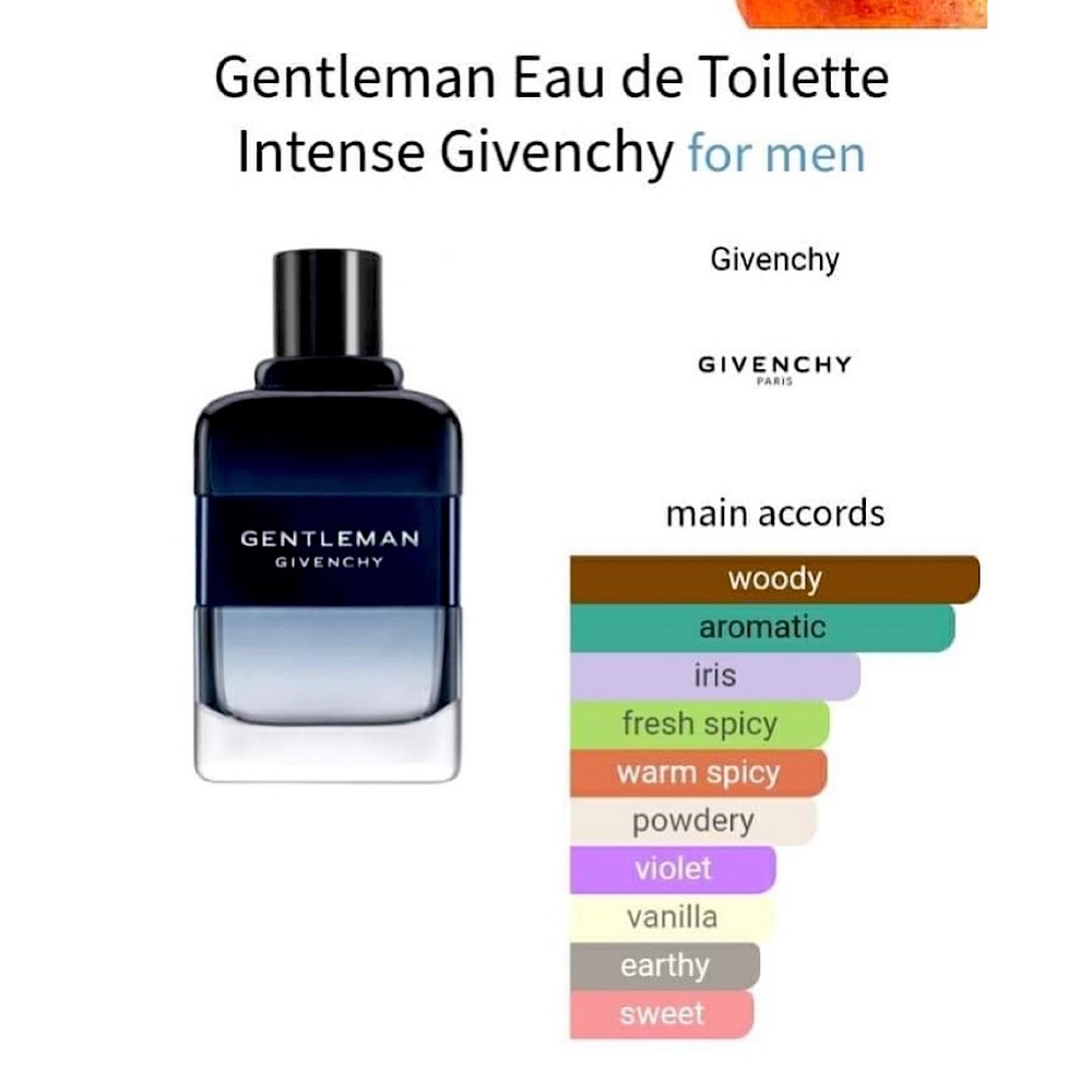 Gentleman Eau de Toilette Intense by Givenchy 3.4 Fl. Oz (100 ML) - Picture 2 of 9